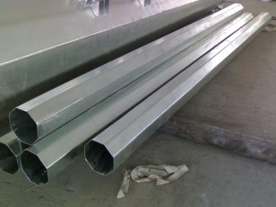 China Q345 Anti Corrosion Steel Utility Transmission Poles For Square for sale
