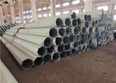 China Carga de cálculo de GR65 800kg poste tubular de acero, resistencia a las inclemencias del tiempo eléctrica de acero de poste en venta