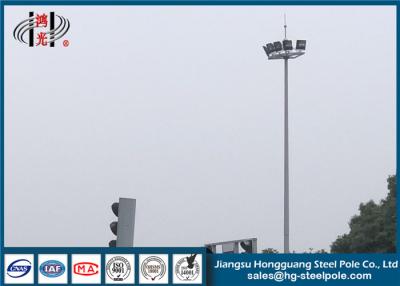 China Led High Mast Light Pole Lighting Tower Mast Garden Light Pole 180mm / 320mm Diameter for sale