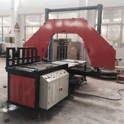 China máquina de corte da tubulação da serra da faixa 380v para o plástico de polietileno do Hdpe à venda
