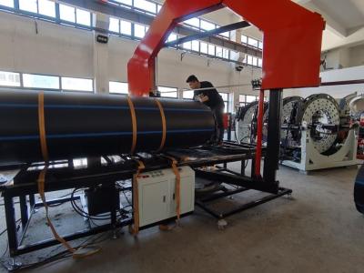 China PP Pipe Band Saw Cutting 50Hz 800mm Complies With 98/37/EC Standards for sale