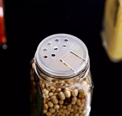 China Multi Size Square Glass Material Jar With Lid, Empty Food Storage Glass Jar for sale