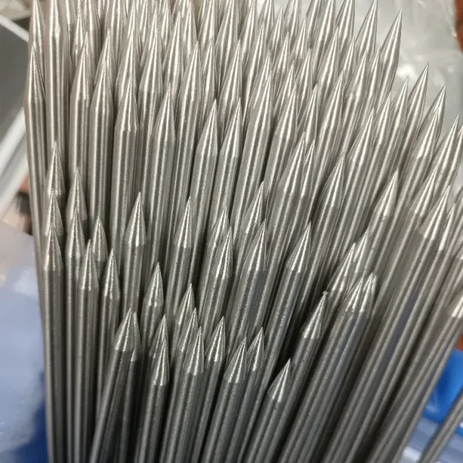 Stainless Steel Capillary Tip Polishing Electro Polishing Grooving