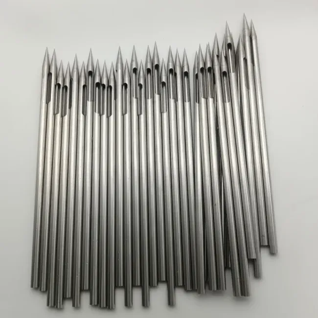 Stainless Steel Capillary Needle Tip Needle Tip Slot