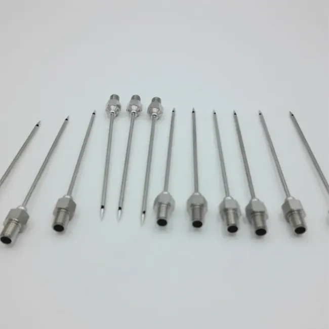 Stainless Steel Capillary Tube Side Hole Puncture Needle Tapered