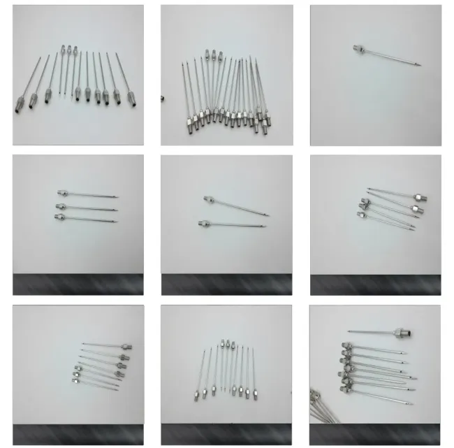 Stainless Steel Capillary Tube Side Hole Puncture Needle Tapered