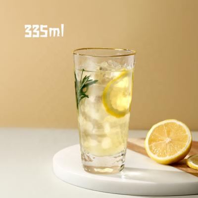 China Nontoxic Leakproof Water Tumbler Glasses , 335ML Recycled Glass Drinking Glasses for sale