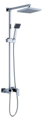 China Chrome Contemporary Single Handle Tub And Shower Faucet , ABS Top Shower HN-4E22 for sale