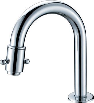 China CE Water Saving Single Cold Water Taps / One Handle Kitchen Tap with Ceramic Cartridge for sale