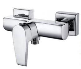 China Household Wall Mounted Brass Bathroom Sink Faucets with Two hole for sale