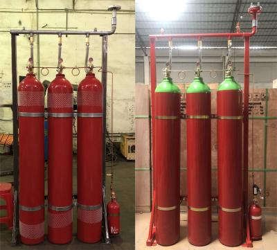 China Enclosed Flooding Argonite IG55 Inert Gas For Fire Suppression for sale
