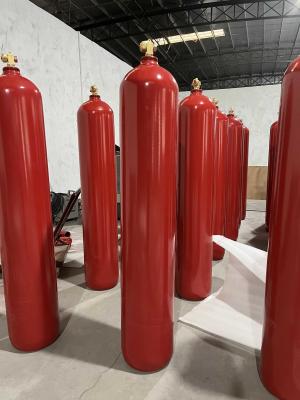 China Carbon Dioxide Fire Suppression System CO2 Cylinders In Telecommunication Room for sale