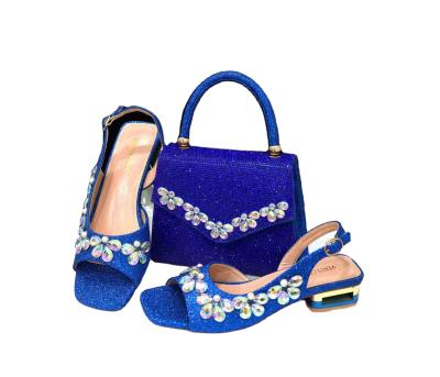 中国 イタリア 結婚式/パーティー用 女性用靴のための高品質で新しいファッションの靴と財布セット 販売のため