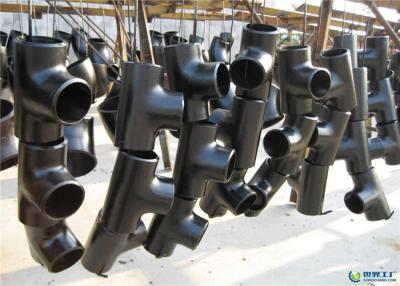 中国 等しいティーおよび等しくないティーの炭素鋼の管付属品の炭素鋼のティー 販売のため