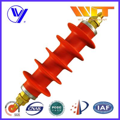 China Professional Switching Red Polymer Surge Arrester 54KV in Substation for sale