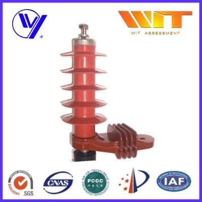 China 5KA Color Customized Polymer Surge Arrester Without Gap , 54KV Rated Voltage for sale