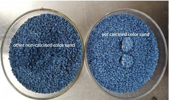 Top Quality High-Temperature Calcined Colored Art Ceramic Sand