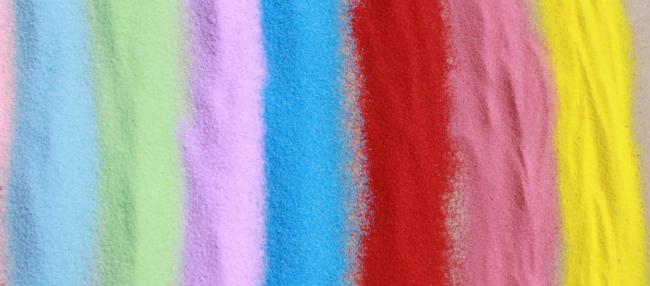 China Factory Direct Supply Top Quality Sintered Art Color Sand