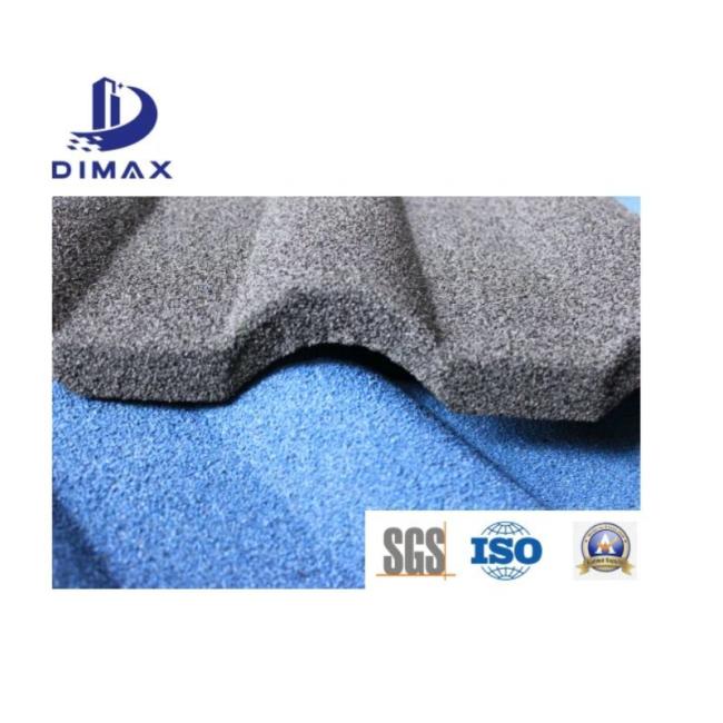 Factory Sell Waterproof Construction Materials Colored Stone Coated Steel Roofing Tiles
