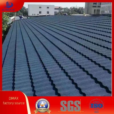 China Construction Materials Stone Roofing Coated Steel Shingles Colorful Fireproof for sale
