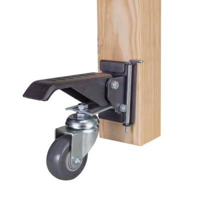 Chine Smooth Workbench Heavy Duty Retractable Side Mount Casters With High Load Capacity à vendre