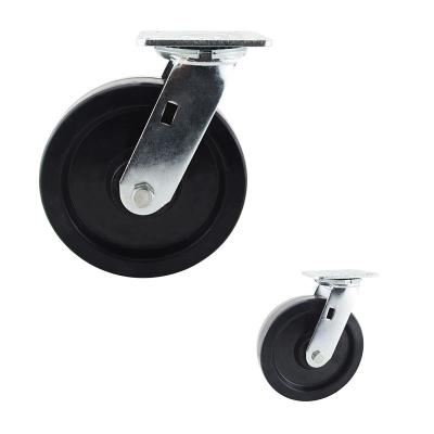 China 500kg Load Capacity Heavy 8 Inch Industrial  Swivel Casters Wheels for sale