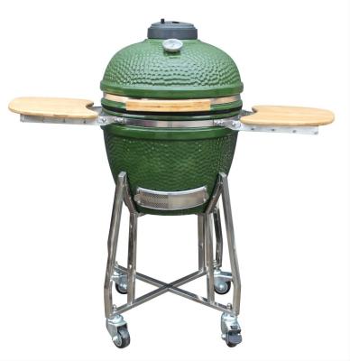 China 48cm 18 Inch Kamado Grill Kitchenware All In One Green Color for sale