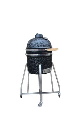 China Black Color 39cm 15 Inch Kamado Grill Stainless Steel for sale