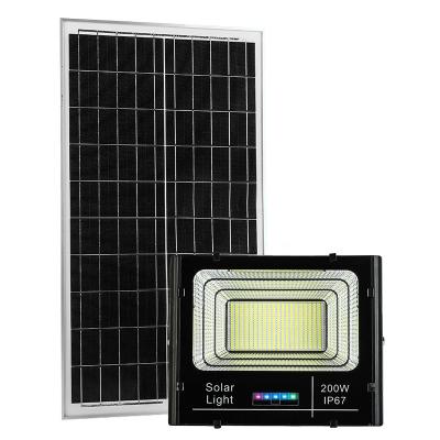 China High Power Outdoor LED Solar Flood Light 200W 300W IP67 For Street Lighting for sale