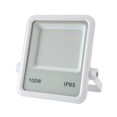 China Surface Mounted Outdoor LED Flood Lights With White Body SMD 2835 150lm/W for sale
