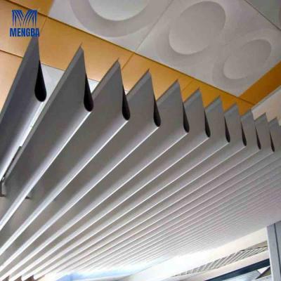 China OEM / ODM Panel de techo de aluminio Tipo de gota de agua para el aeropuerto en venta