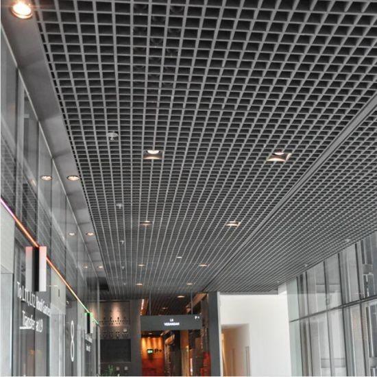 Quality Offices Aluminium Ceiling Panel Grid Composite Dropped Strip for sale