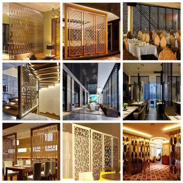 Quality OEM / ODM Contemporary Screen Room Divider Portable Divider Panels Fireproof for sale
