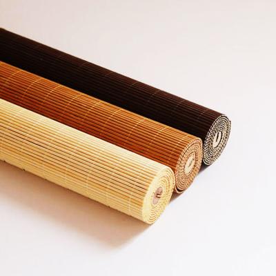 China 1m Environmentally Bamboo Roller Shades Manual Pergola Roller Bamboo Blinds for sale