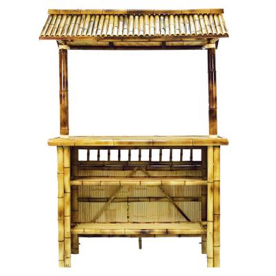 中国 220x160cm Tiki棒屋外防水屋根の椅子が付いているタケ ベンチ棒 販売のため
