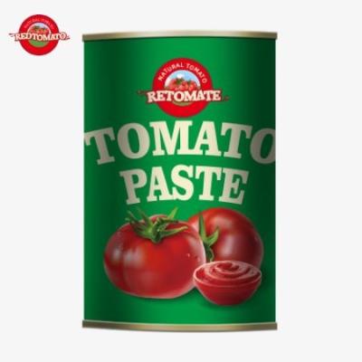 China Canned 425g Tomato Paste Conforms To Global Standards Established By ISO HACCP BRC  And FDA Regulations for sale