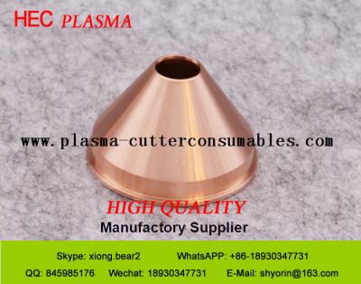 China Materiales consumibles del plasma de Esab del casquillo 0558006199 del escudo de la máquina del plasma, materiales consumibles del cortador del plasma en venta