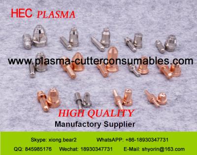 China Materiales consumibles de la cortadora del plasma del aire, piezas de la antorcha de plasma del PDA en venta