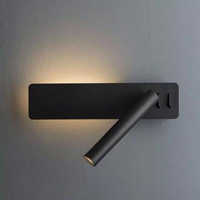 China Modern Reading Book Light Indoor Surface Mounted Aluminum Frosted Led Flexible Living Room Bedroom Bed Bedside Wall Lamp for sale
