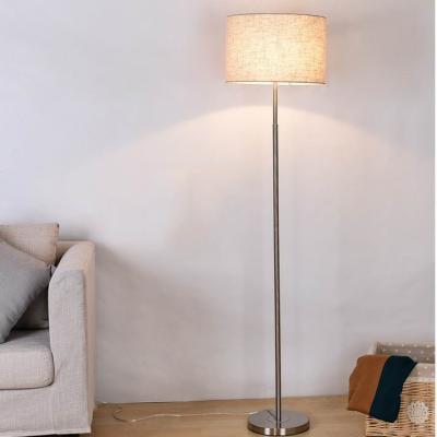 China IP20 E27 holder fabric shade floor light led floor lamp for led floor lamp/indoor floor light for hotel for sale