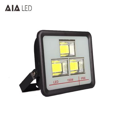 China New aluminum waterproof IP66 led flood light COB 150W LED Flood light fixture for commercial building for sale