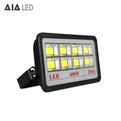 China New water proofing IP66 high power led flood lights COB 400W LED Flood lighting for hotel for sale