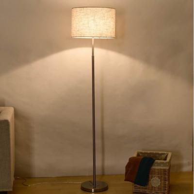 China IP20 E27 holder fabric shade standing light led floor lamp for led floor lamp/indoor floor light for hotel for sale