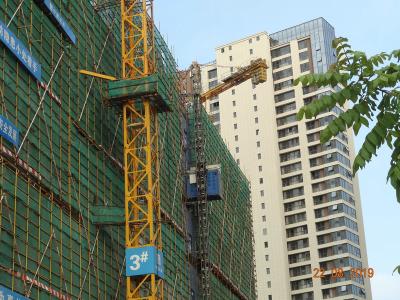 China Seguridad del edificio 2 toneladas de construcción de alzamiento de elevación del material en venta