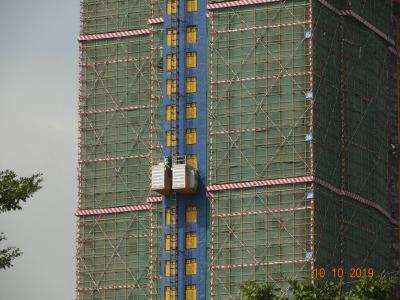 China Elevadores de construção dos elevadores dos motores 400m do controle de frequência à venda