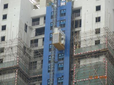 China SC200BG Rack And Pinion Drive VFD Building Construction Lift for sale