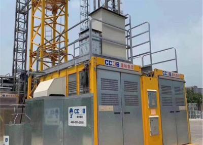 China Transport People Or Goods Rack Pinion Construction Site Elevator for sale