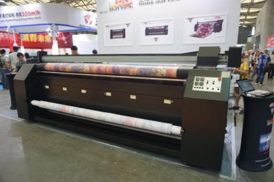 China 2.2m Roll To Roll Pop Up Garden Flag Printer Machine Custom Logo for sale
