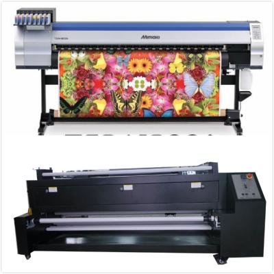 Китай принтеры фото текстильной ткани Mimaki большого формата 1.8M для знамени и знаков продается