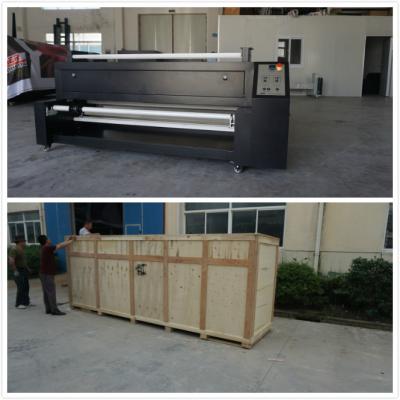 China 1800MM High Speed Dye Sublimation Machine For Advertising Car Desk Flags Heating for sale